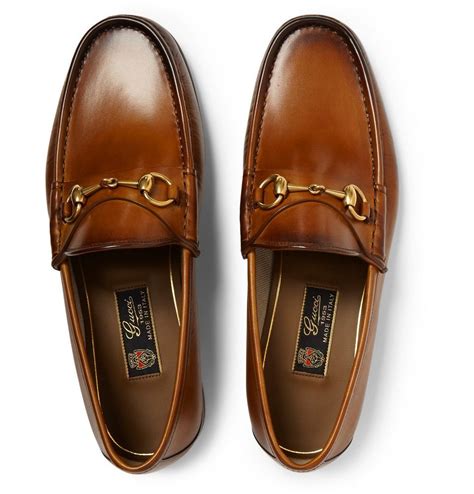 gucci cowhide men's shoes|gucci designer loafers.